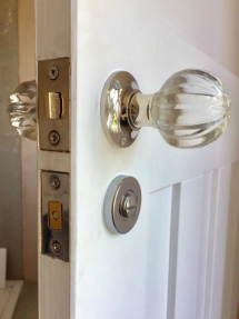 Door handle and lock